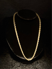 10k & 14k Rope Chain - Classic Rope Chain