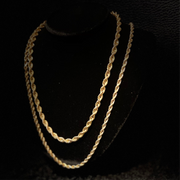 10k & 14k Rope Chain - Classic Rope Chain