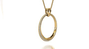 Diamond Eternity band pendant