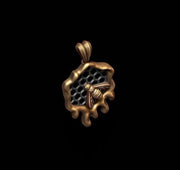 Yellow Gold Honey Bee Charm