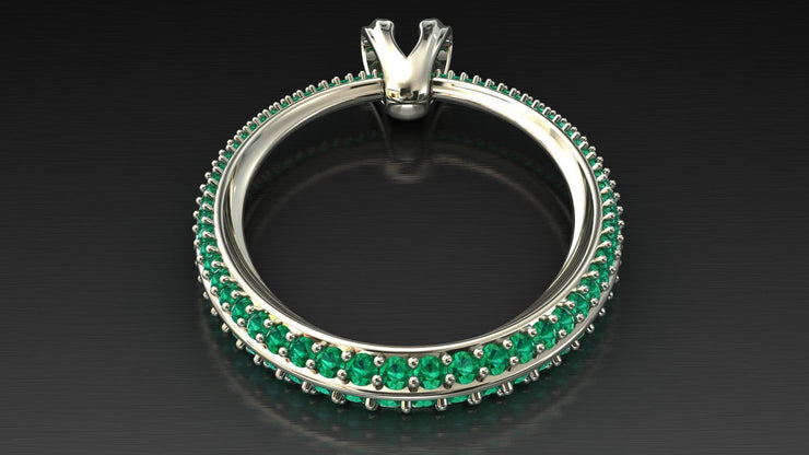 Diamond Eternity band pendant