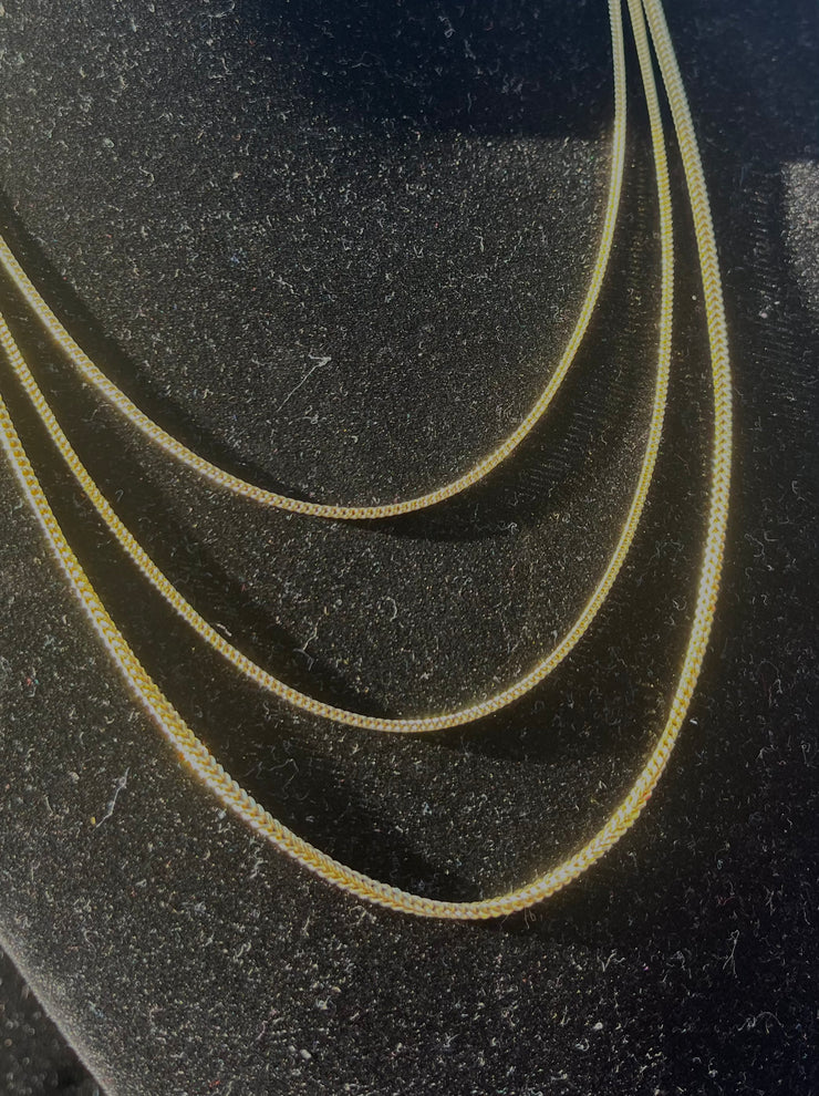 10k & 14k Yellow Gold Franco Chain