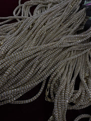 10k & 14k Yellow Gold Ice Chain - Two Tone Ice Chain