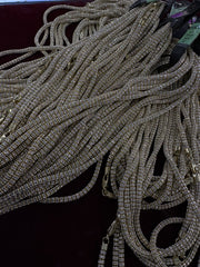 10k & 14k Yellow Gold Ice Chain - Two Tone Ice Chain