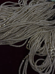 10k & 14k Yellow Gold Ice Chain - Two Tone Ice Chain