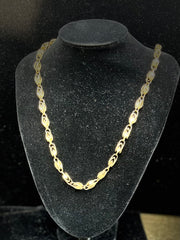 10k & 14k Yellow Gold Turkish Link Chain