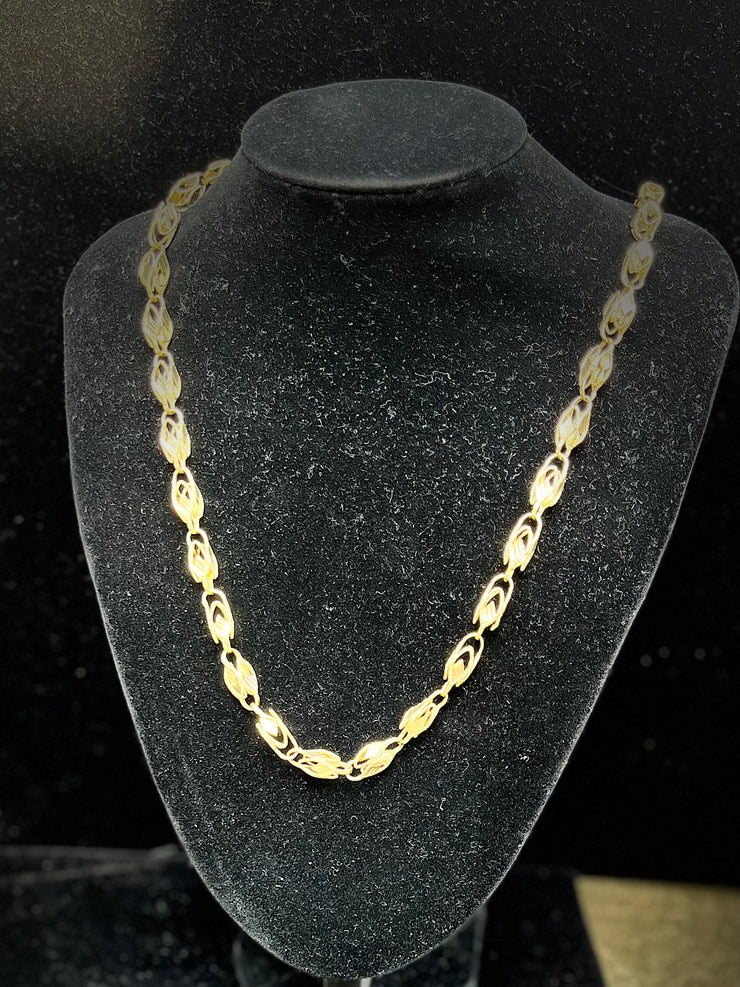 10k & 14k Yellow Gold Turkish Link Chain