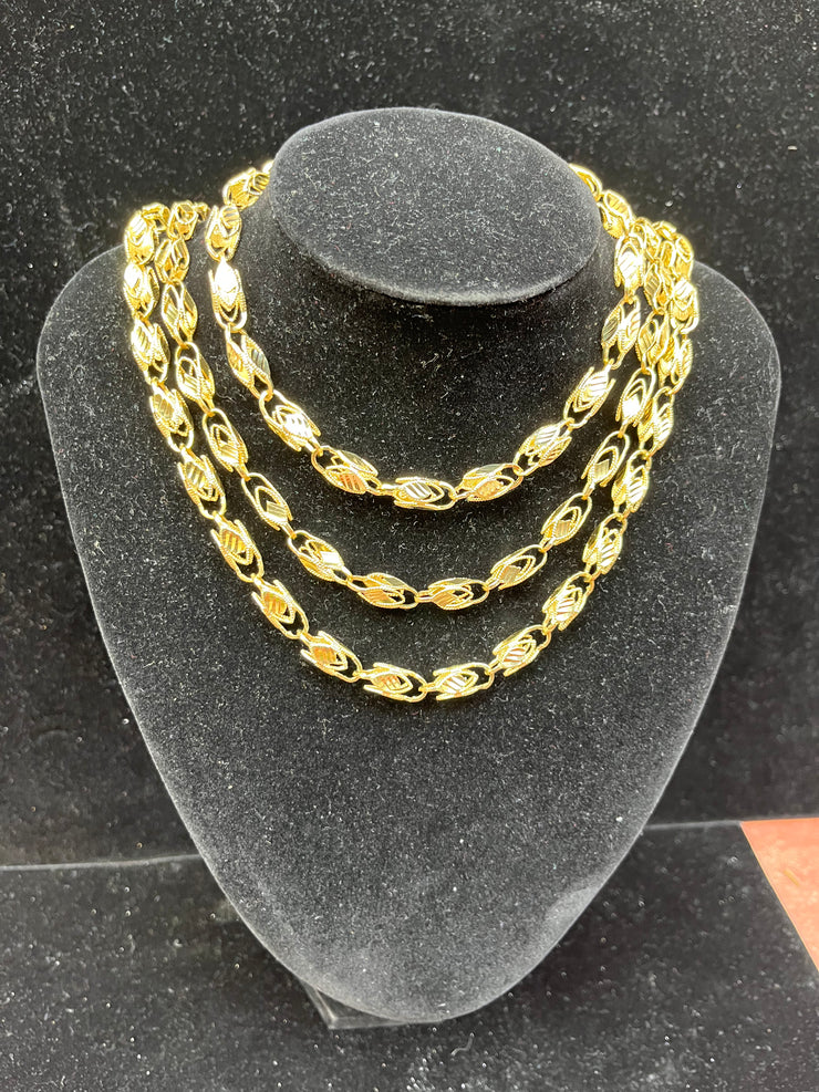 10k & 14k Yellow Gold Turkish Link Chain
