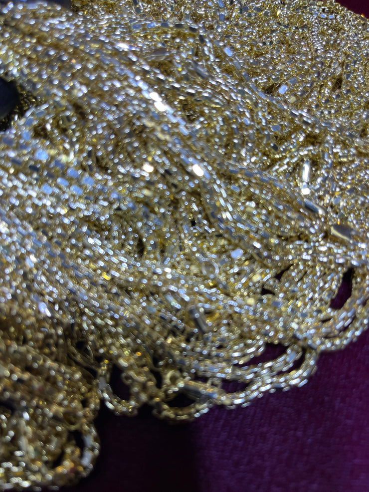 10k & 14k Yellow Gold Venetian Box Chain