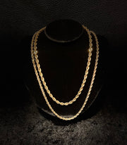 10k & 14k Rope Chain - Classic Rope Chain