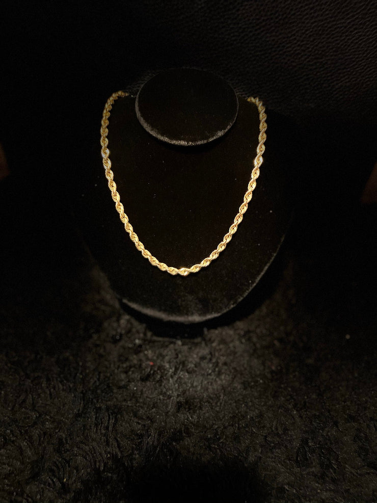 10k & 14k Rope Chain - Classic Rope Chain