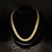 10k Yellow Gold Rolex Style Link Chains - Multiple Size & Length Options Available
