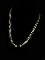 10k & 14k Yellow Gold Miami Cuban Link Chain