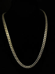 10k & 14k Yellow Gold Miami Cuban Link Chain